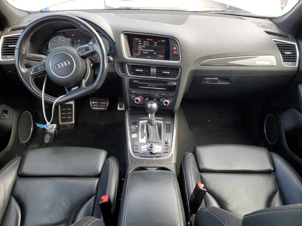 2017 Audi SQ5 VIN WA1CCAFP5HA083262 Copart auction photo, rear end damage thumbnail 8