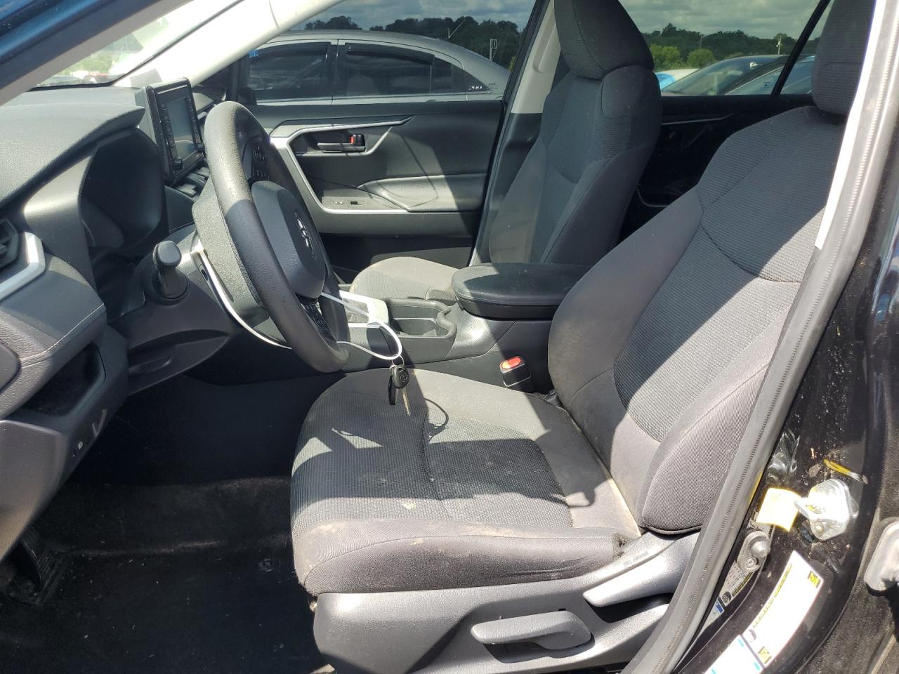 2021 Toyota RAV 4 VIN 2T3G1RFV0MC171286 Copart auction photo, water/flood damage thumbnail 7