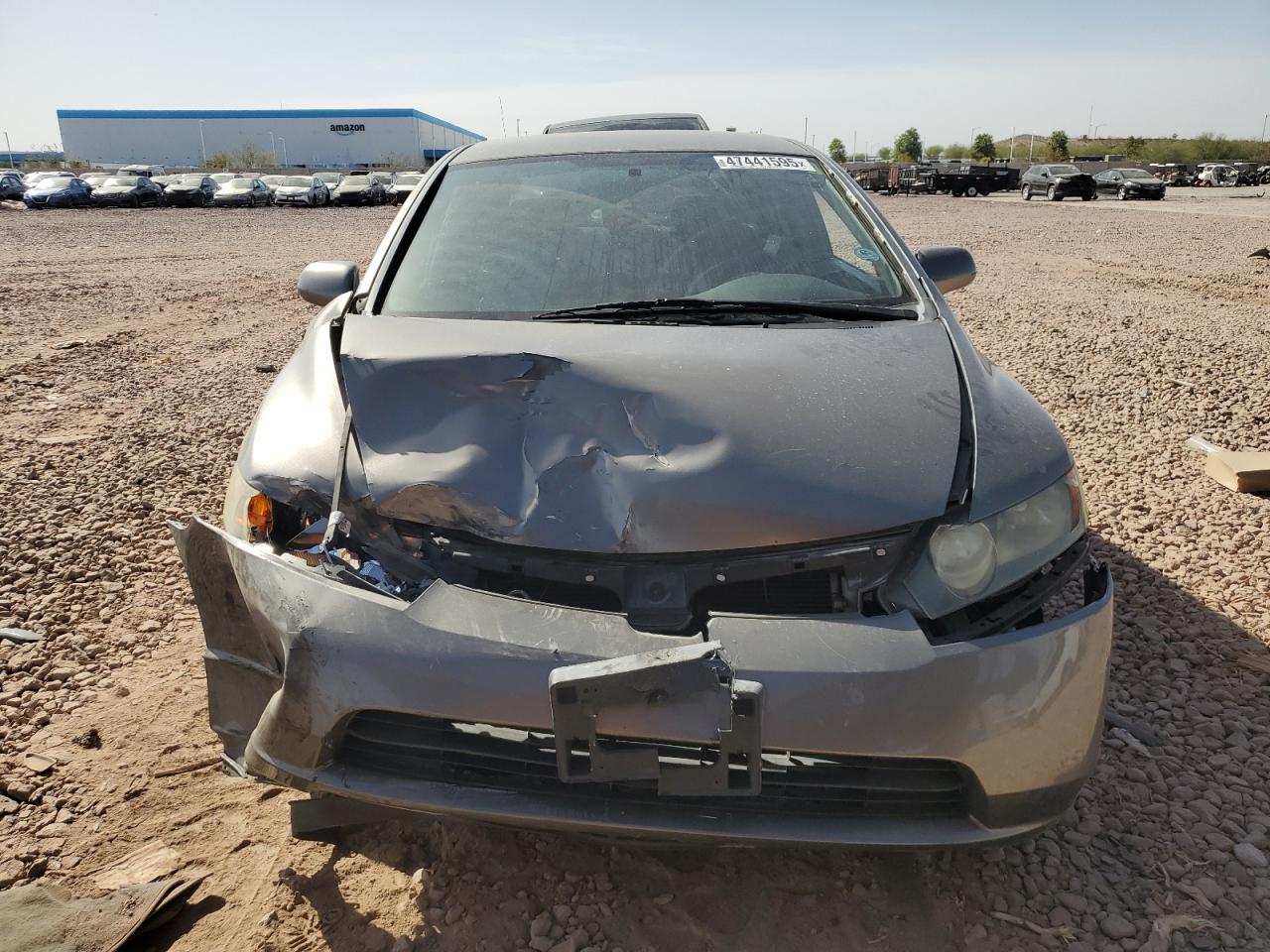 2008 Honda Civic VIN 2HGFA16518H500256 Copart auction photo, front end damage thumbnail 5