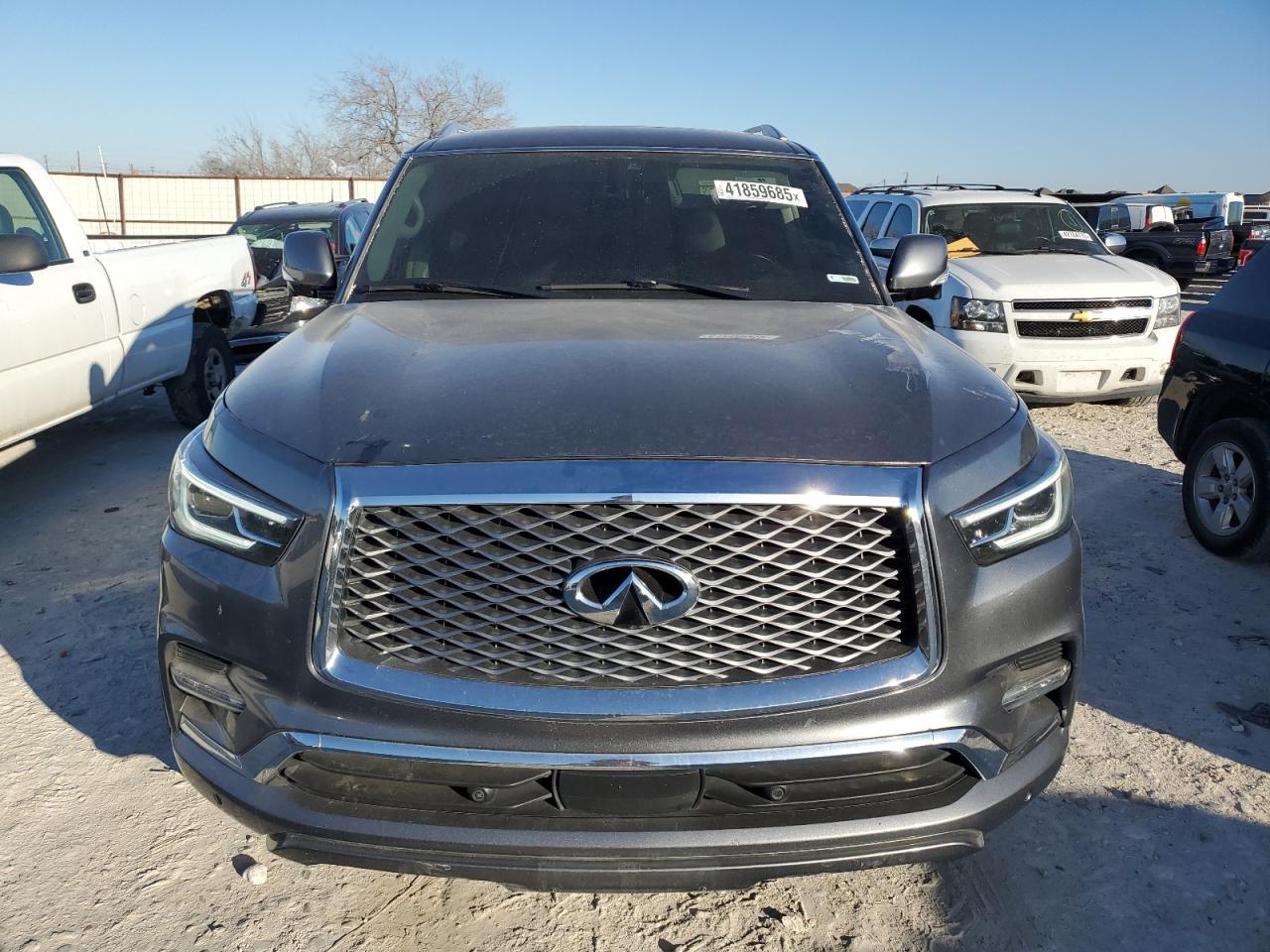 2020 Infiniti QX80 VIN JN8AZ2NF4L9704502 Copart auction photo, rear end / minor dent/scratches damage thumbnail 5