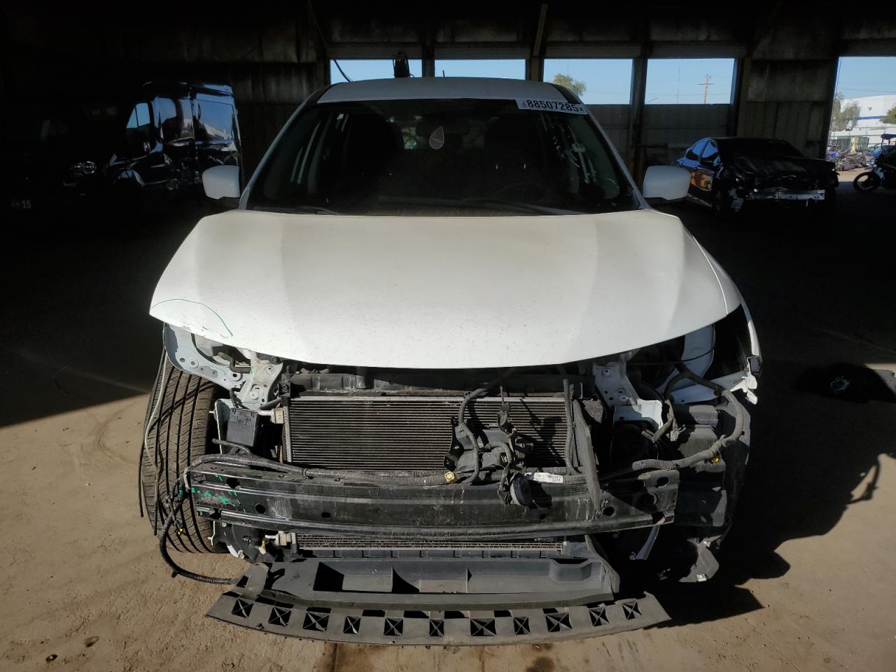 2016 Nissan Rogue VIN KNMAT2MT7GP612967 Copart auction photo, front end damage thumbnail 5