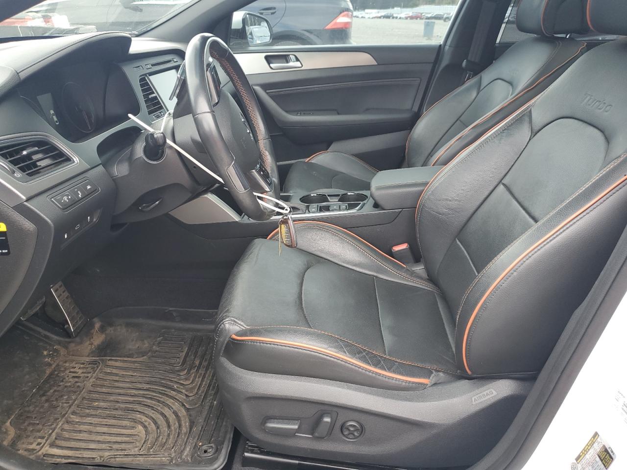 2015 Hyundai Sonata VIN 5NPE34AB9FH251647 Copart auction photo, rear end damage thumbnail 7
