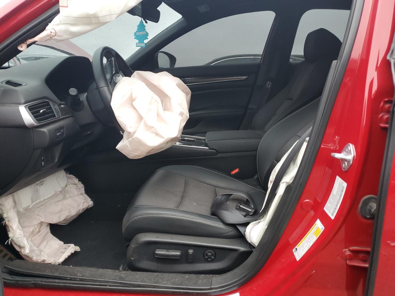 2022 Honda Accord VIN 1HGCV3F25NA026735 Copart auction photo, front end / minor dent/scratches damage thumbnail 7