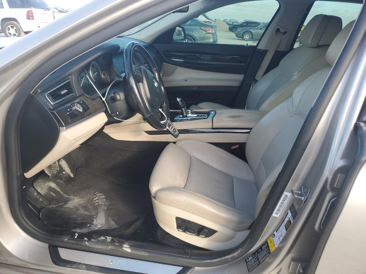 2012 BMW 7er VIN WBAKC8C51CC435809 Copart auction photo, front end damage thumbnail 7