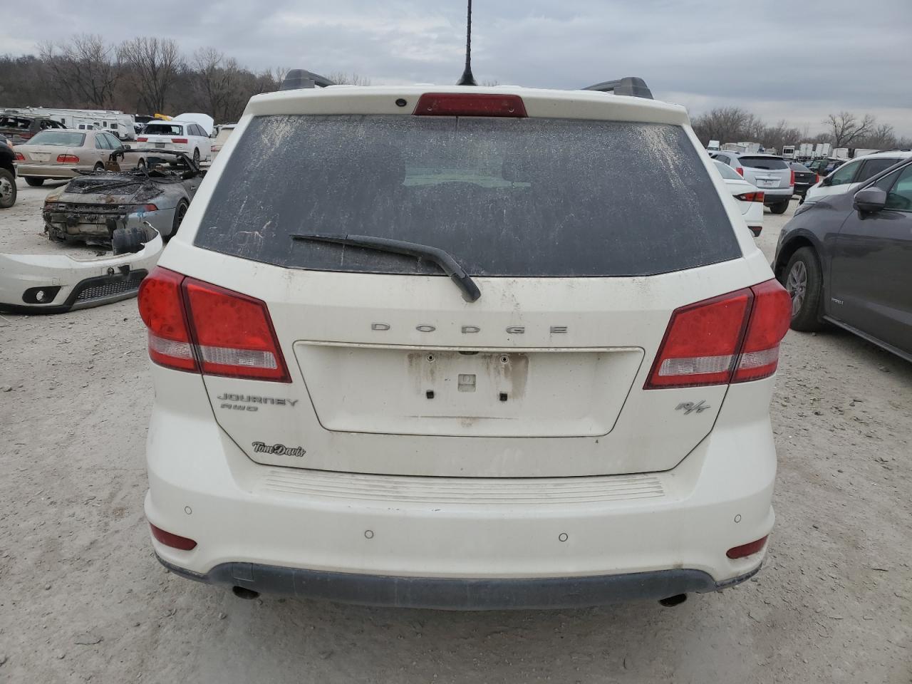2013 Dodge Journey VIN 3C4PDDEG3DT702189 Copart auction photo, front end damage thumbnail 6