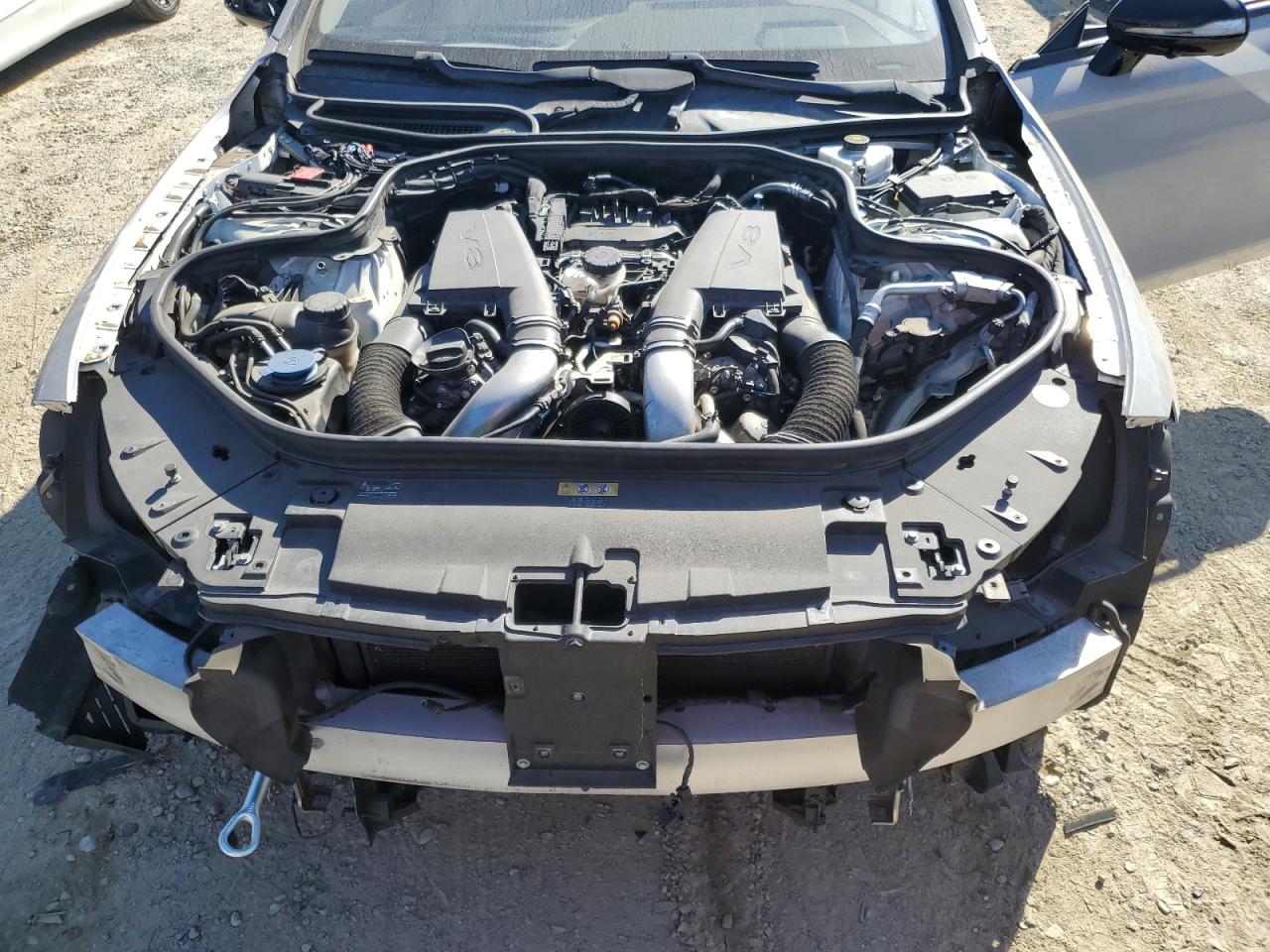2016 Mercedes-Benz S-klasse VIN WDDXJ8FB5GA012447 Copart auction photo, front end / side damage thumbnail 11