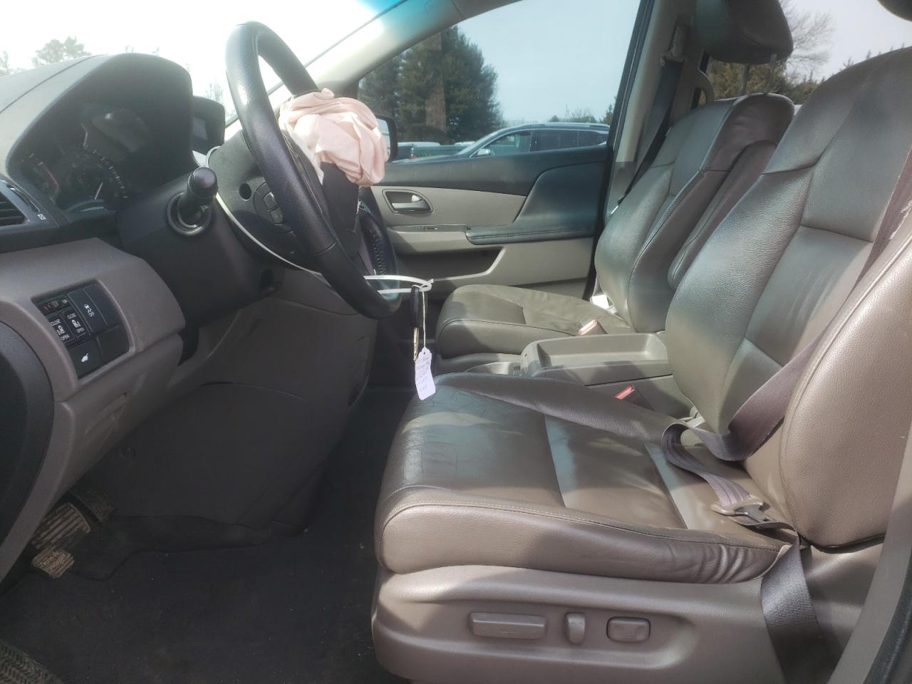 2011 Honda Odyssey VIN 5FNRL5H69BB024371 Copart auction photo, undercarriage damage thumbnail 7