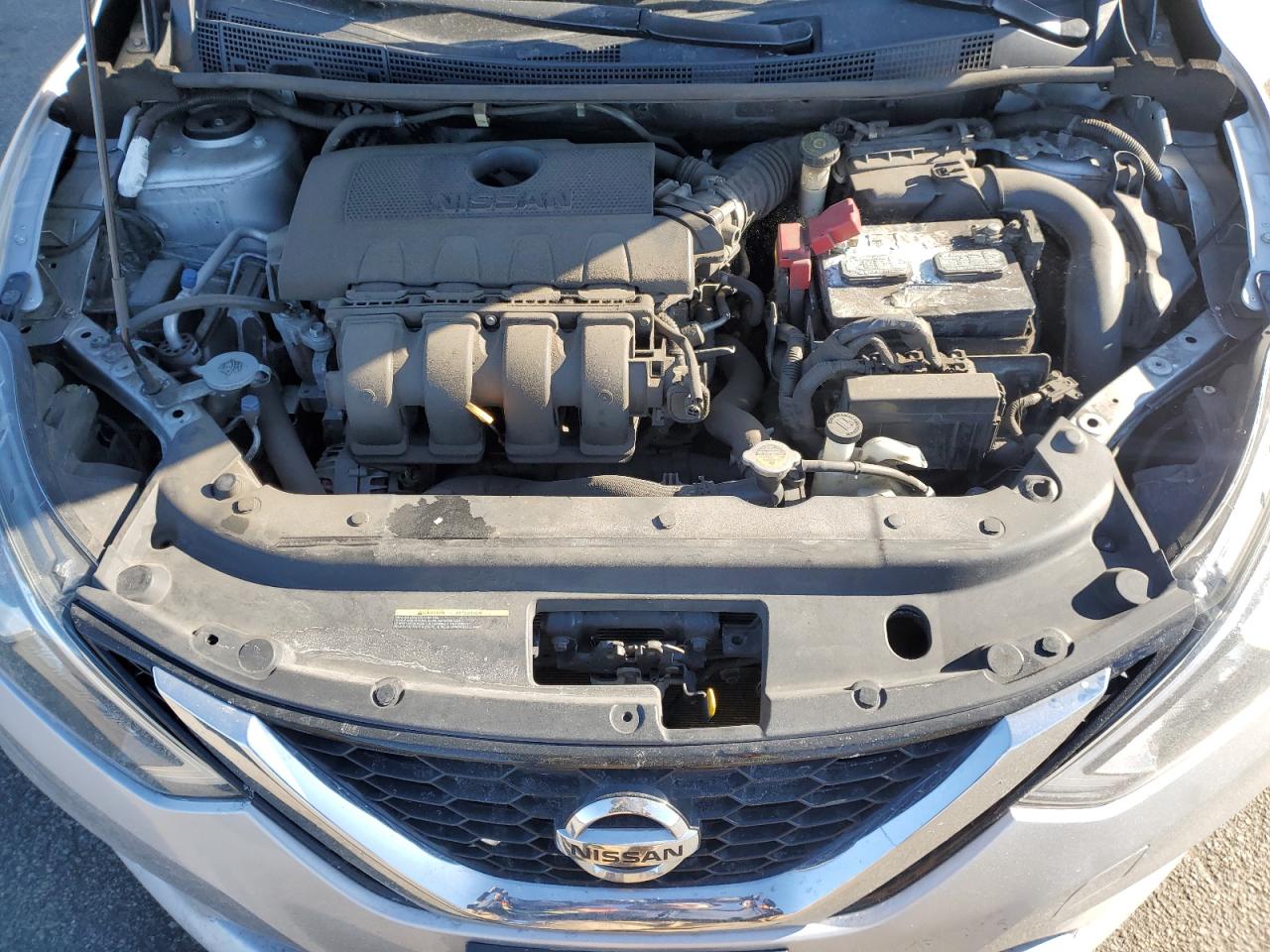 2019 Nissan Sentra VIN 3N1AB7AP7KY447956 Copart auction photo, rear end / minor dent/scratches damage thumbnail 13