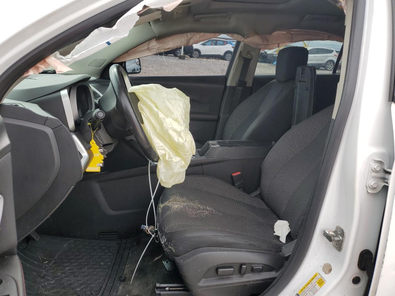 2012 Chevrolet Equinox VIN 2GNALDEK5C6111269 Copart auction photo, front end / side damage thumbnail 7