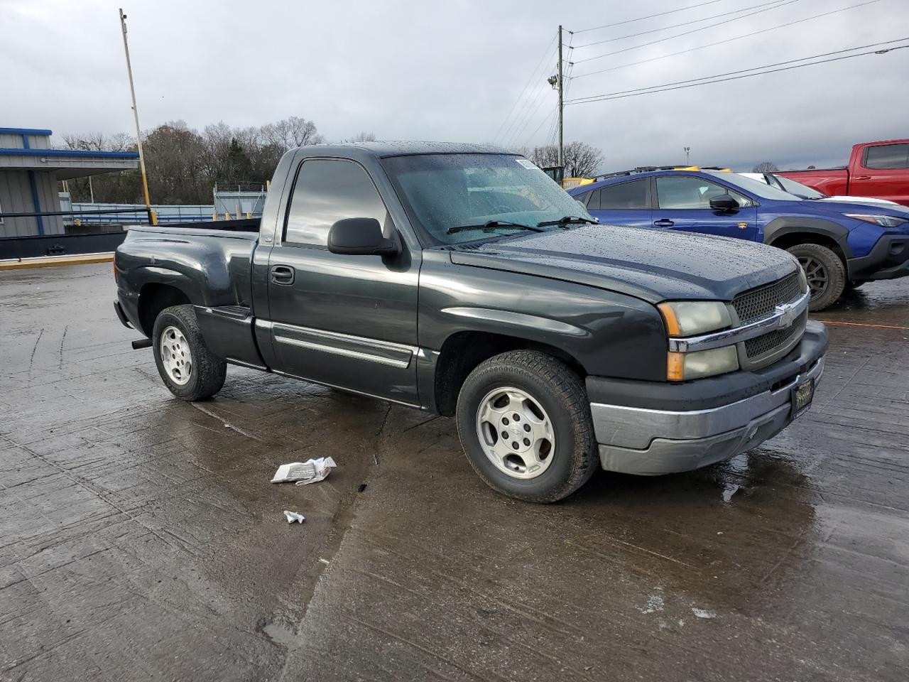 2003 Chevrolet Silverado VIN 1GCEC14V33Z353129 Copart auction photo, rear end damage thumbnail 4