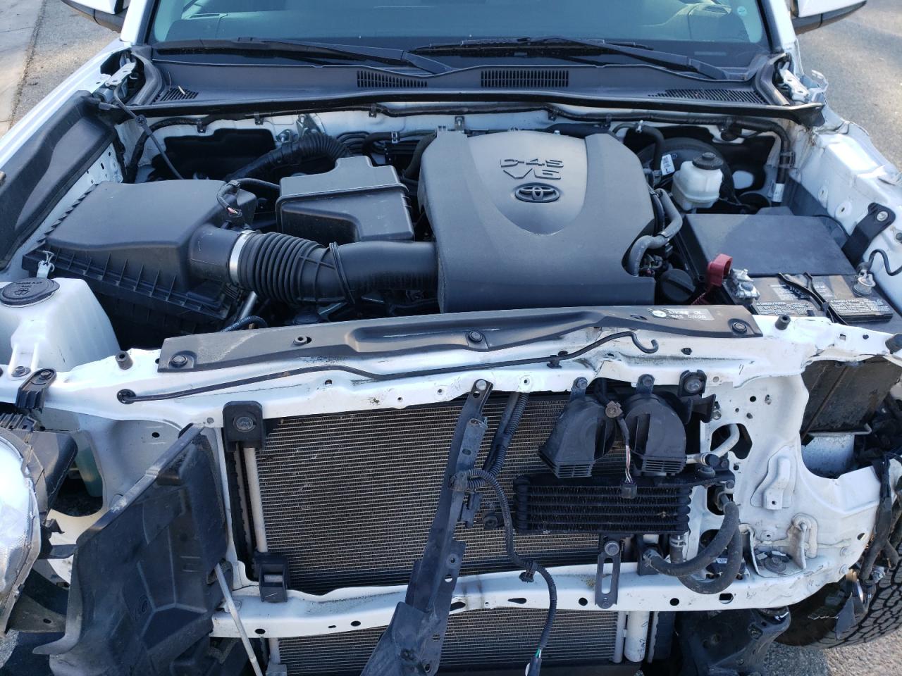 2019 Toyota Tacoma VIN 3TMAZ5CN1KM099605 Copart auction photo, front end damage thumbnail 11