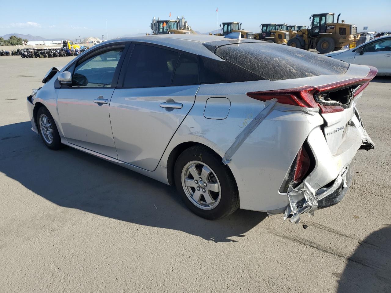 2022 Toyota Prius VIN JTDKAMFP0N3228250 Copart auction photo, all over damage thumbnail 2
