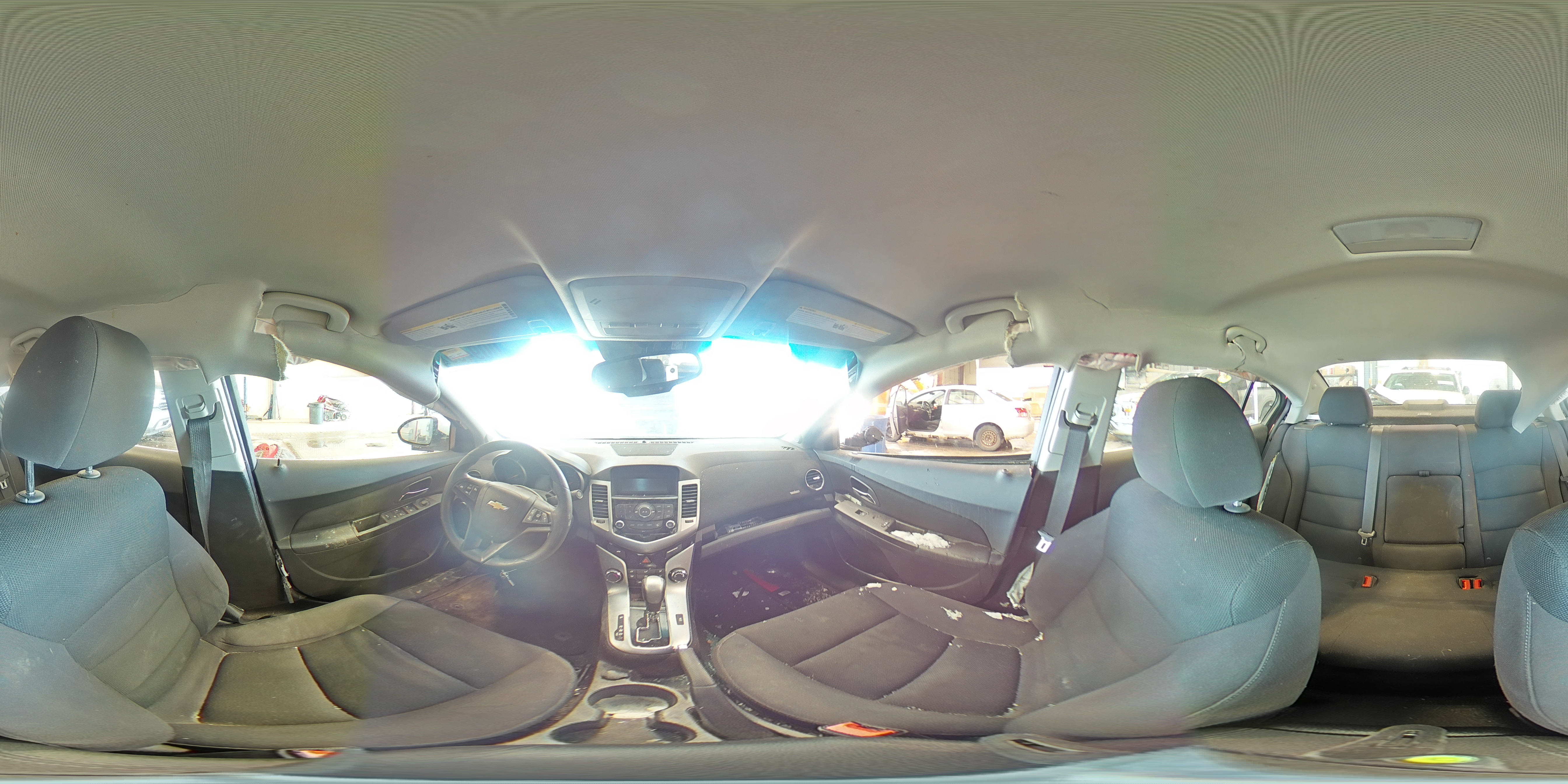 2015 Chevrolet Cruze VIN 1G1PC5SB1F7237302 Copart auction photo, side damage thumbnail 13