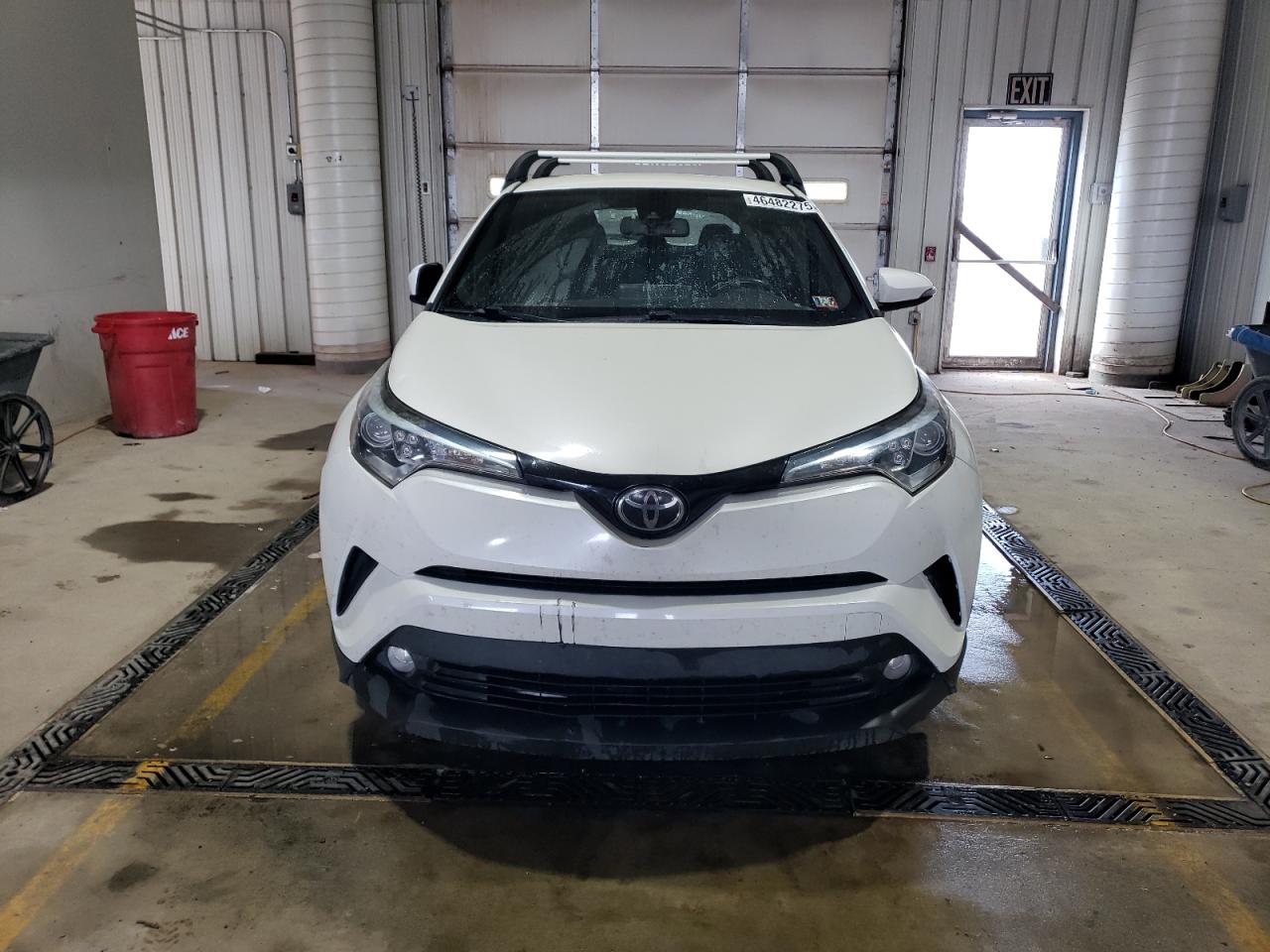 2018 Toyota C-HR VIN NMTKHMBX7JR048515 Copart auction photo, side / rear end damage thumbnail 5
