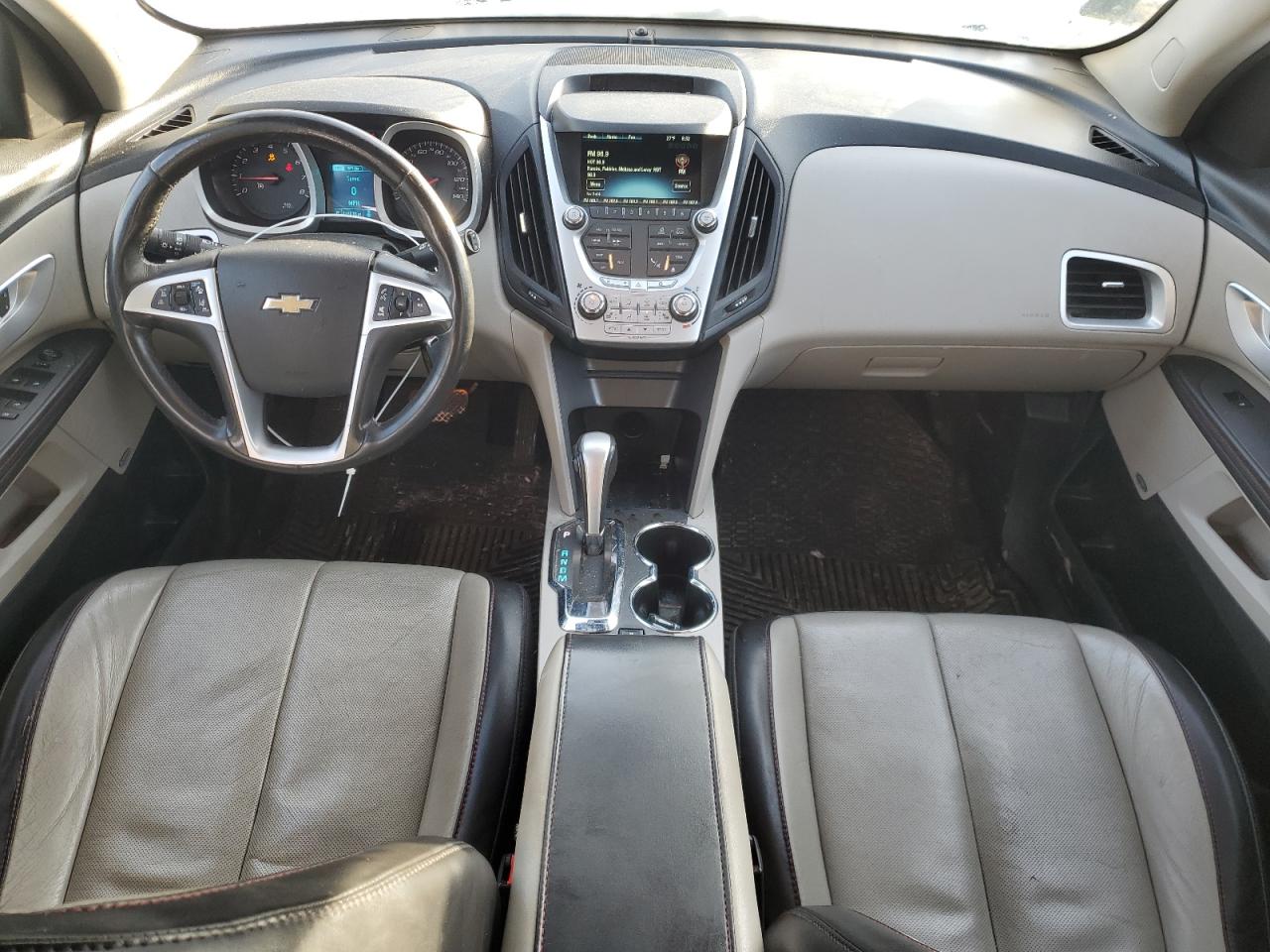 2015 Chevrolet Equinox VIN 2GNFLHE33F6385080 Copart auction photo, front end / undercarriage damage thumbnail 8