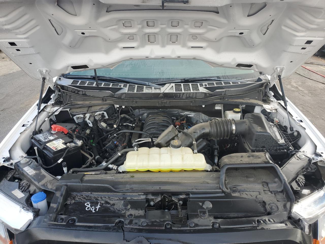 2022 Ford F-150 VIN 1FTFW1E51NFA93859 Copart auction photo, front end / rear end damage thumbnail 11