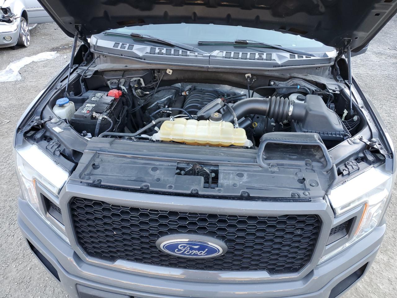 2020 Ford F-150 VIN 1FTEW1E58LFA91809 Copart auction photo, rear end / top/roof damage thumbnail 11