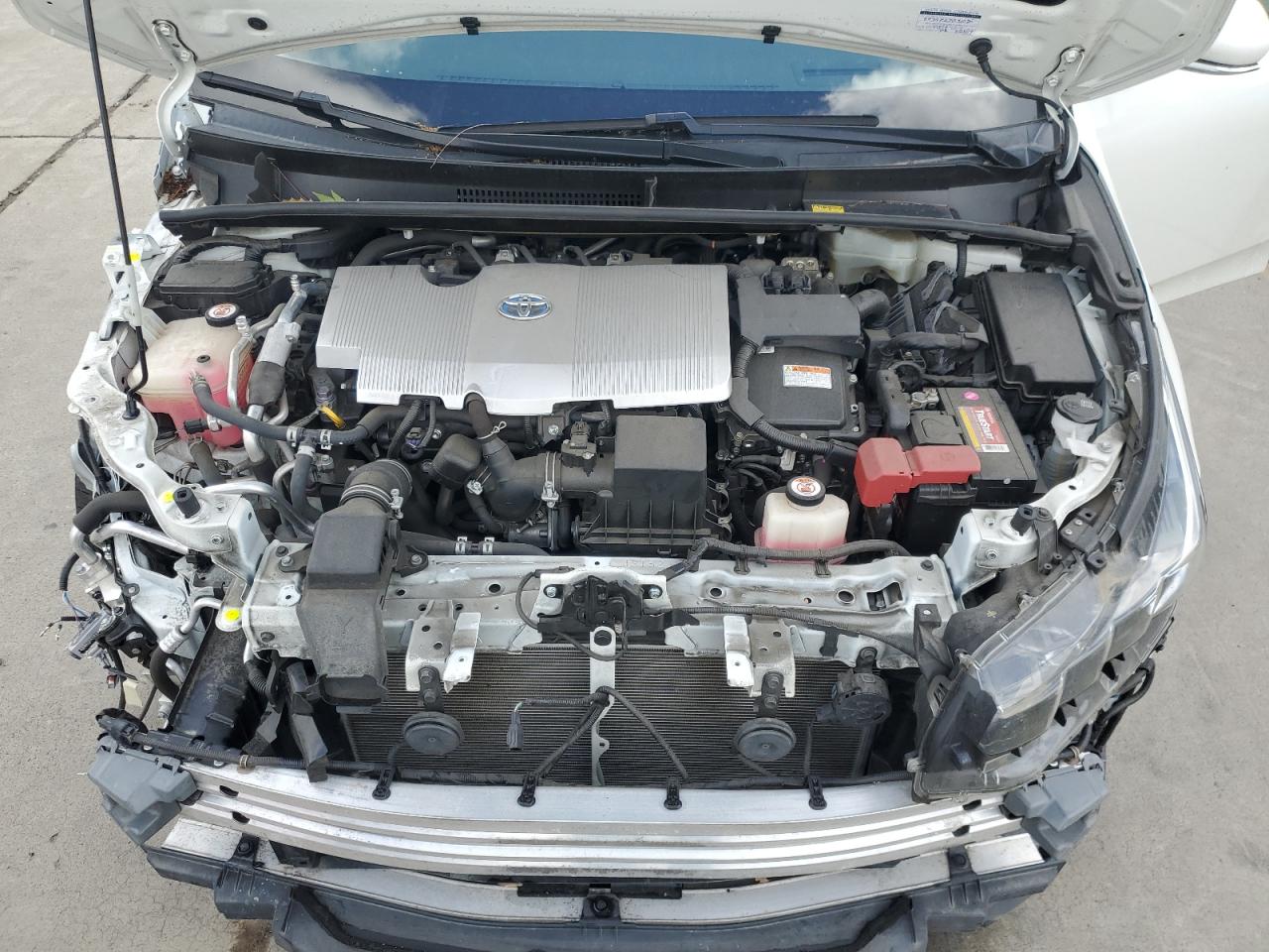 2017 Toyota Prius VIN JTDKARFP4H3062249 Copart auction photo, front end damage thumbnail 11
