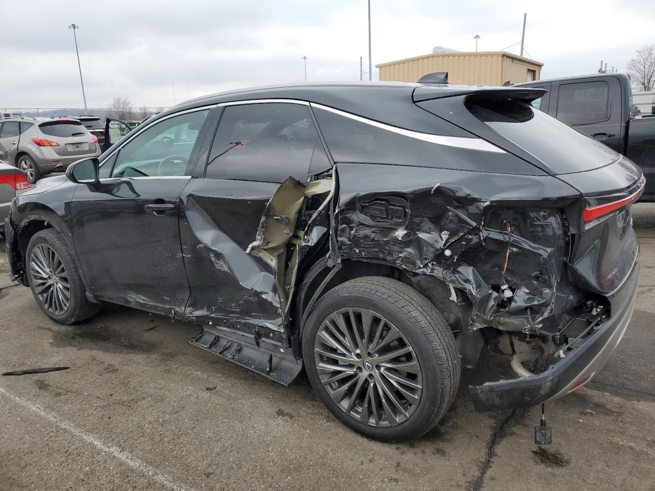 2024 Lexus RX VIN 2T2BBMCA1RC023753 Copart auction photo, all over damage thumbnail 2
