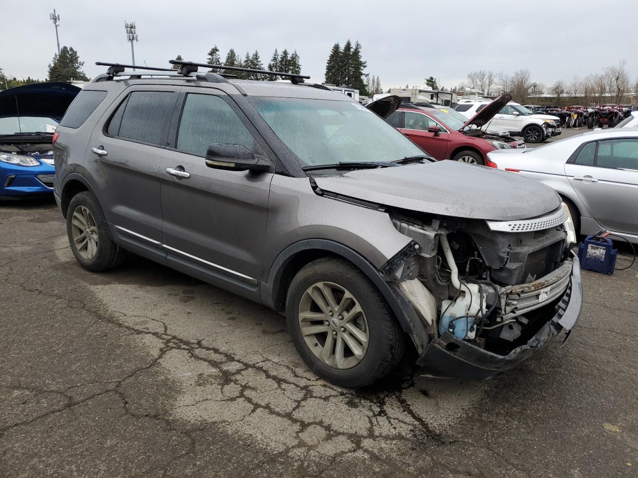 2011 Ford Explorer VIN 1FMHK8D89BGA80951 Copart auction photo, front end damage thumbnail 4