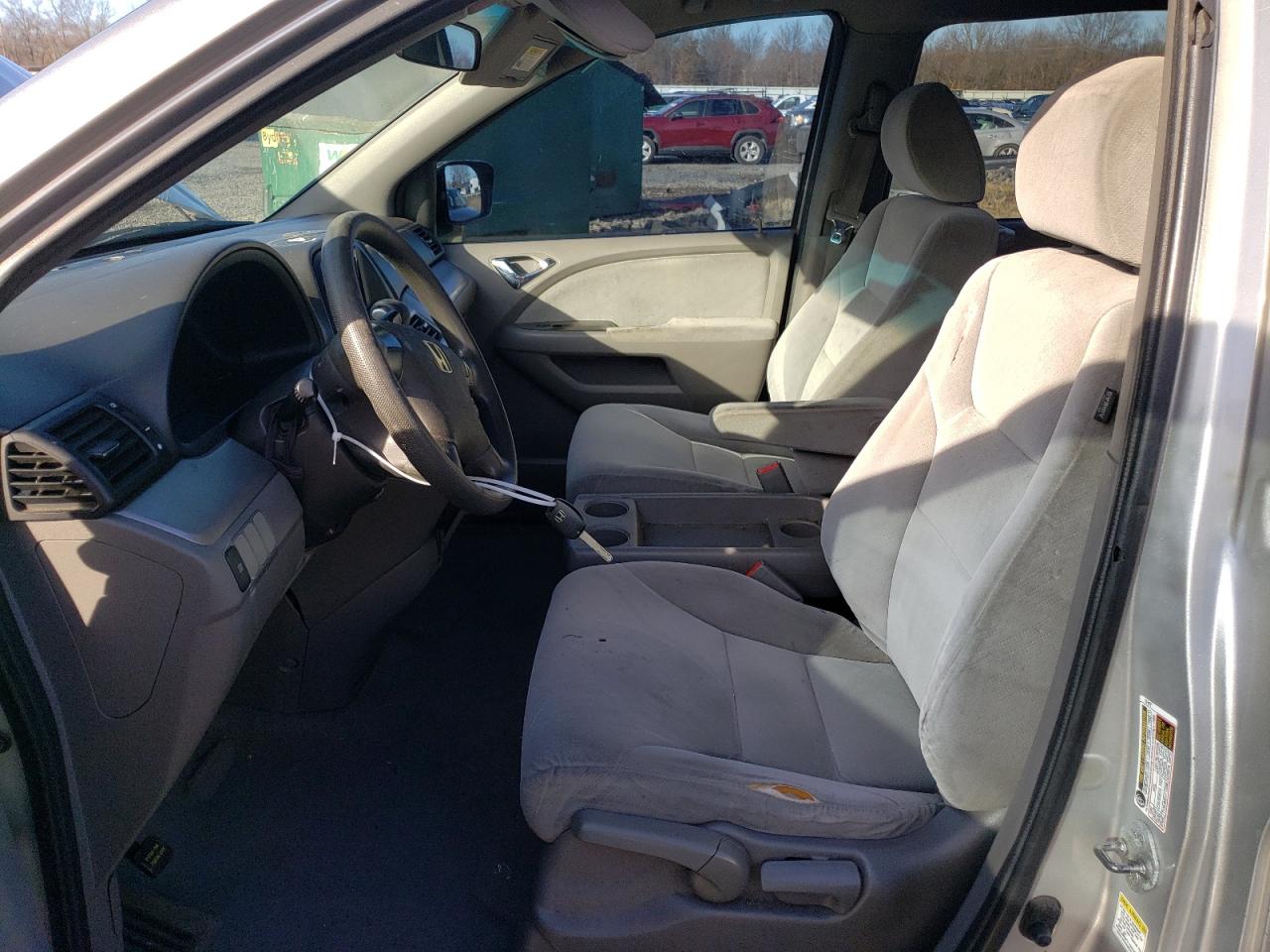 2009 Honda Odyssey VIN 5FNRL382X9B009275 Copart auction photo, front end / side damage thumbnail 7