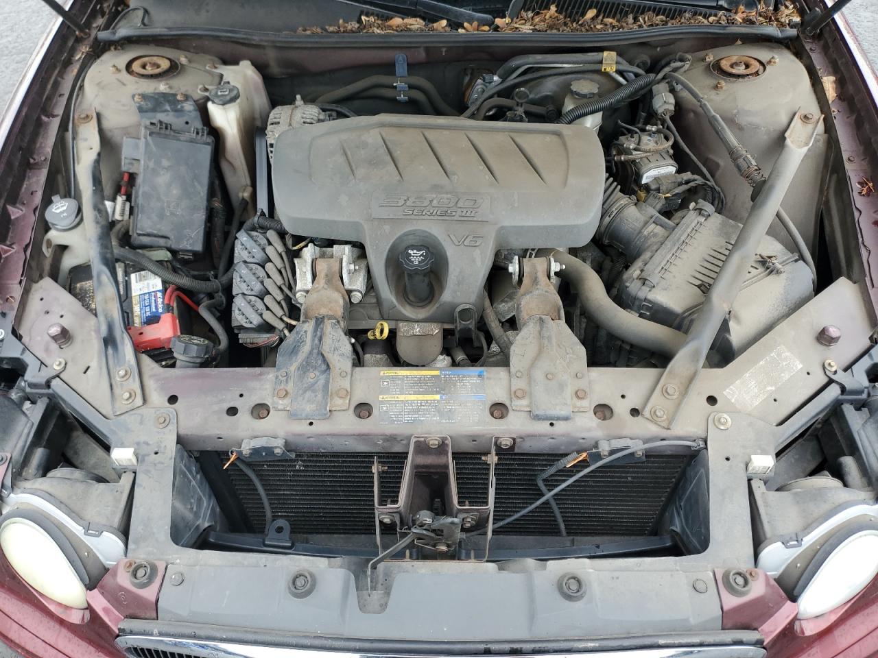 2007 Buick LaCrosse VIN 2G4WC582471128191 Copart auction photo, rear end / front end damage thumbnail 12