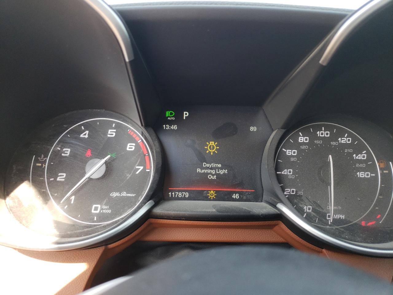 2017 Alfa Romeo Giulia VIN ZARFAEDN9H7536870 Copart auction photo, front end / hail damage thumbnail 9