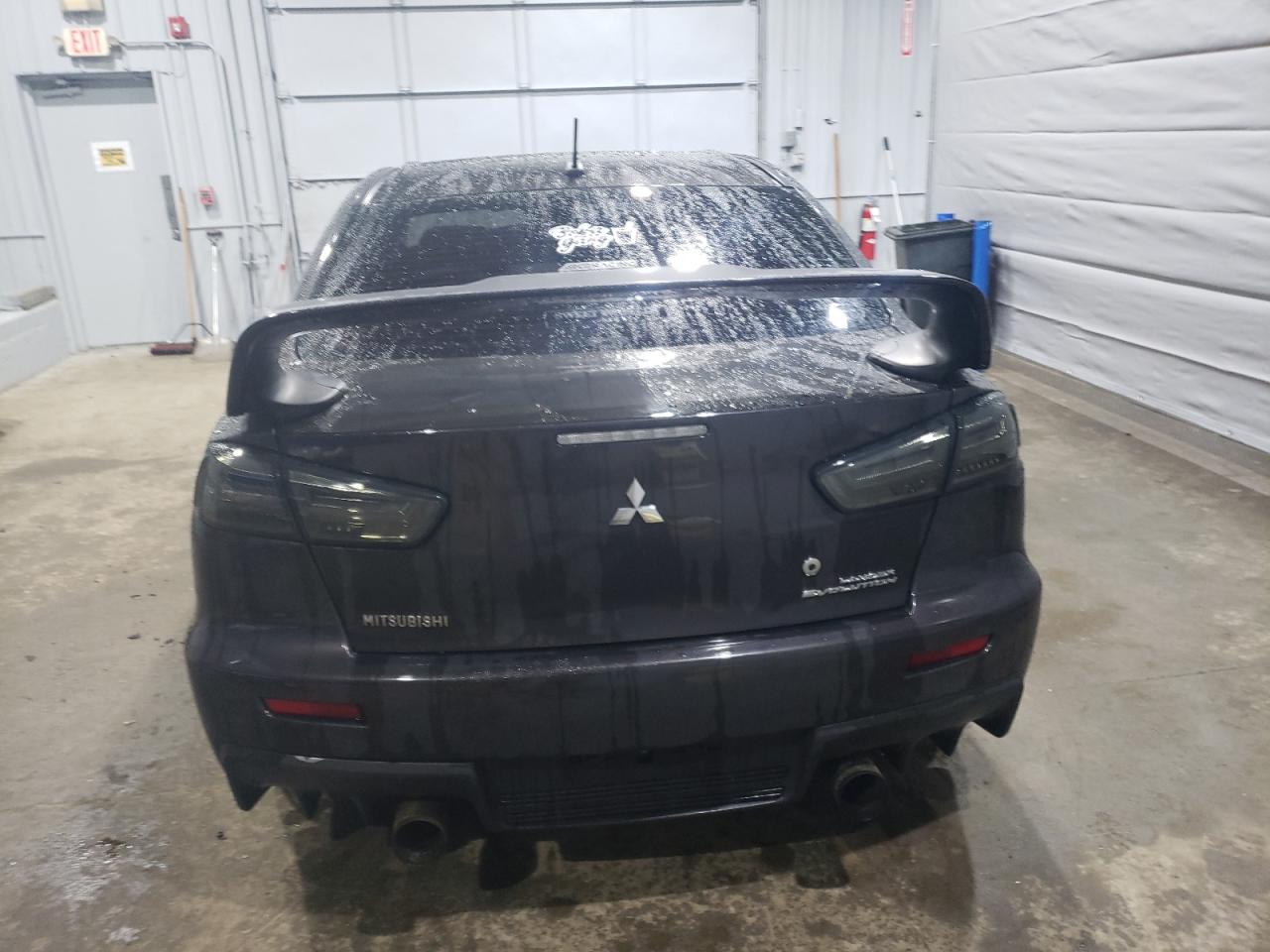 2014 Mitsubishi Lancer Evolution VIN JA32W8FV5EU017979 Copart auction photo, front end / minor dent/scratches damage thumbnail 6