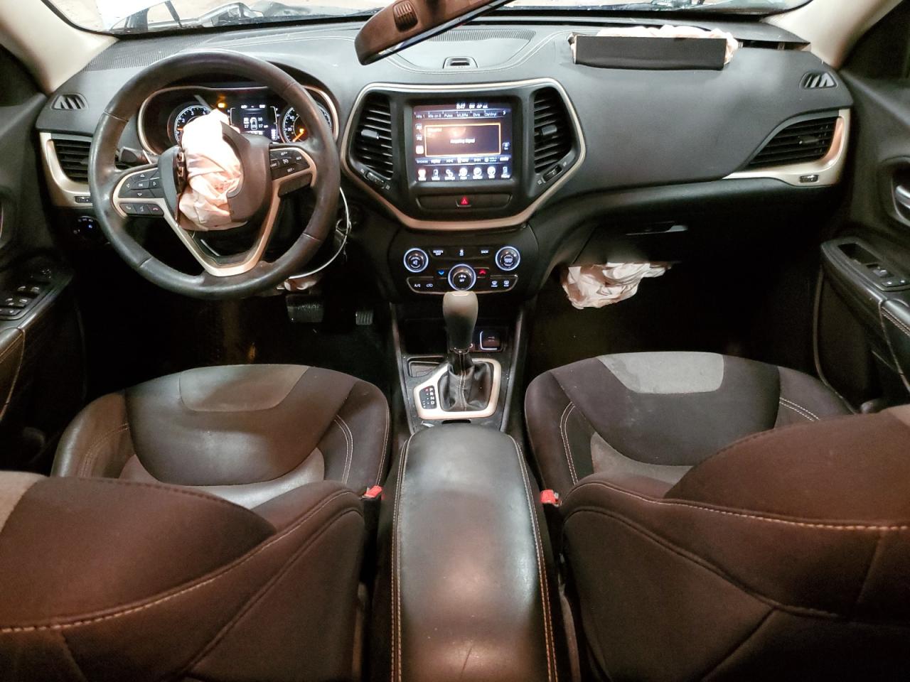 2014 Jeep Grand Cherokee VIN 1C4PJLCB0EW102445 Copart auction photo, front end damage thumbnail 8