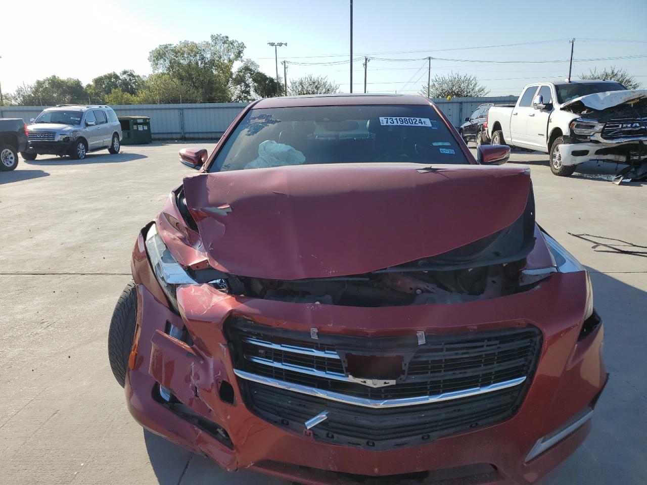 2017 Cadillac CT5 VIN 1G6AR5SX8H0120628 Copart auction photo, front end damage thumbnail 5