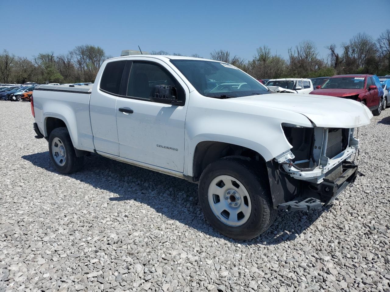 2022 Chevrolet Colorado VIN 1GCHSBEA8N1140471 Copart auction photo, front end damage thumbnail 4