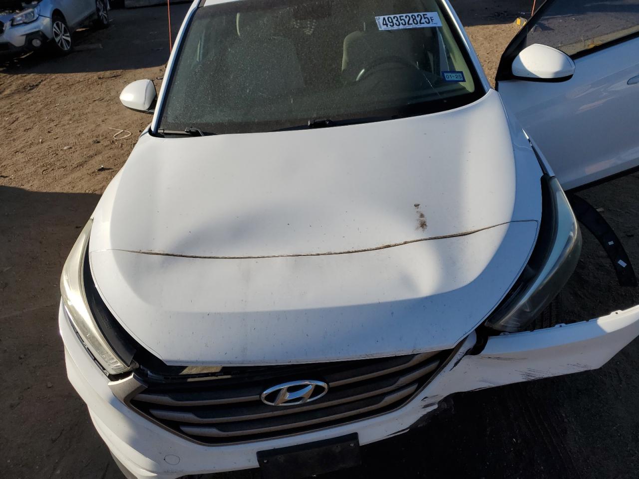 2016 Hyundai Tucson VIN KM8J23A41GU199382 Copart auction photo, front end / undercarriage damage thumbnail 14