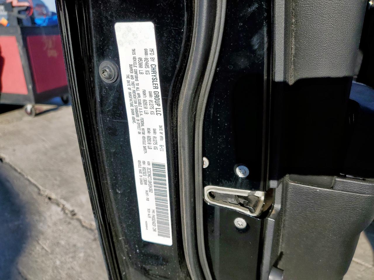 2011 Chrysler 300 VIN 2C3CA6CT1BH594362 Copart auction photo, front end / rear end damage thumbnail 13