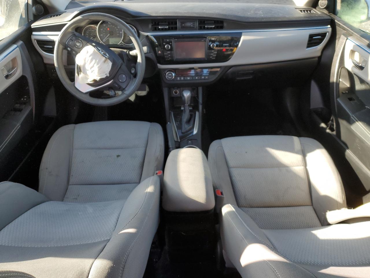 2015 Toyota Corolla VIN 5YFBURHE2FP365831 Copart auction photo, front end / side damage thumbnail 8