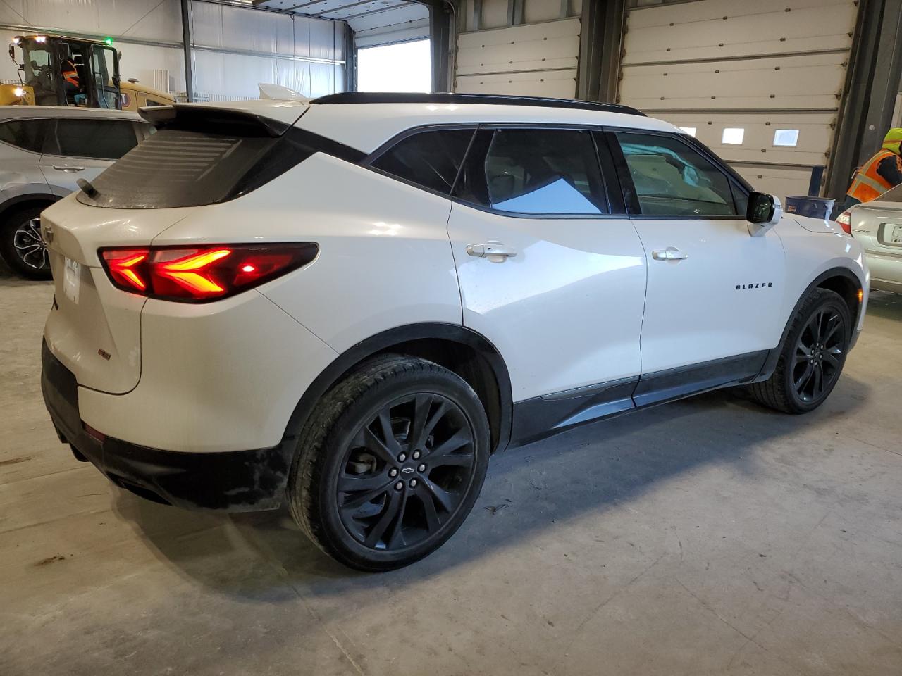 2021 Chevrolet Blazer VIN 3GNKBKRSXMS585713 Copart auction photo, front end damage thumbnail 3