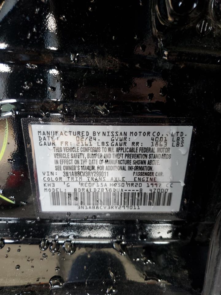 2024 Nissan Sentra VIN 3N1AB8CV3RY299011 Copart auction photo, front end damage thumbnail 13