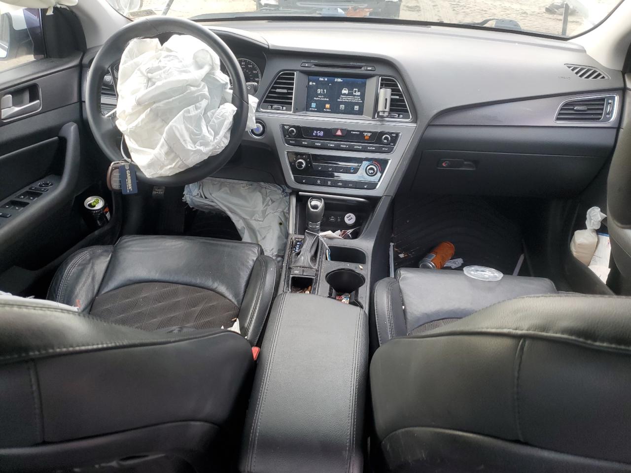 2017 Hyundai Sonata VIN 5NPE34AF1HH497243 Copart auction photo, front end / minor dent/scratches damage thumbnail 8