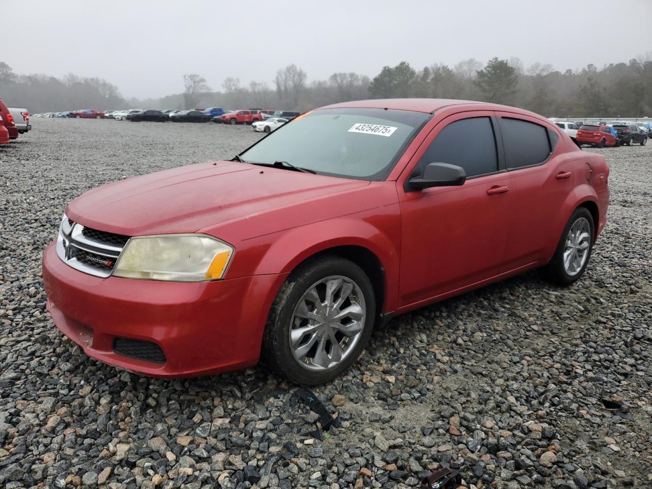 2013 Dodge Avenger VIN 1C3CDZAB6DN666900