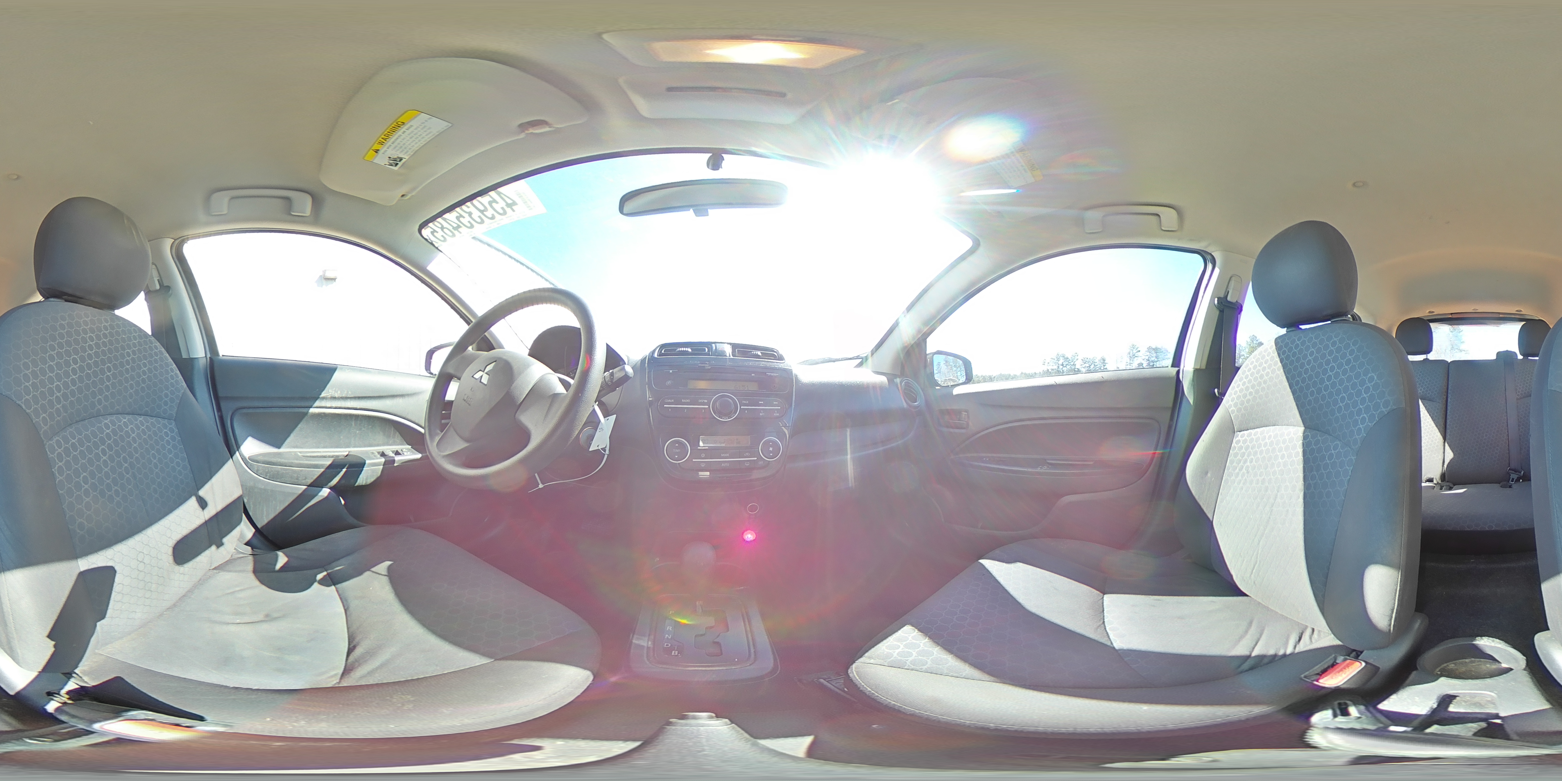 2014 Mitsubishi Mirage VIN ML32A3HJ5EH009146 Copart auction photo, rear end damage thumbnail 16