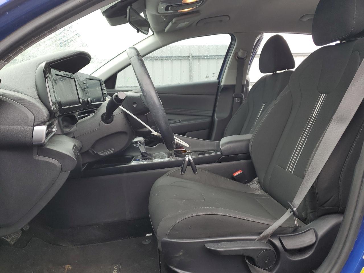 2021 Hyundai Elantra VIN 5NPLS4AG0MH004455 Copart auction photo, side / minor dent/scratches damage thumbnail 7