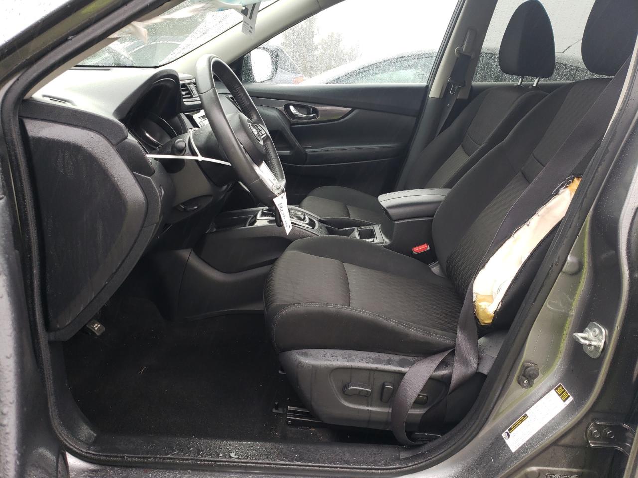 2017 Nissan Rogue VIN KNMAT2MT8HP596926 Copart auction photo, side / rear end damage thumbnail 7