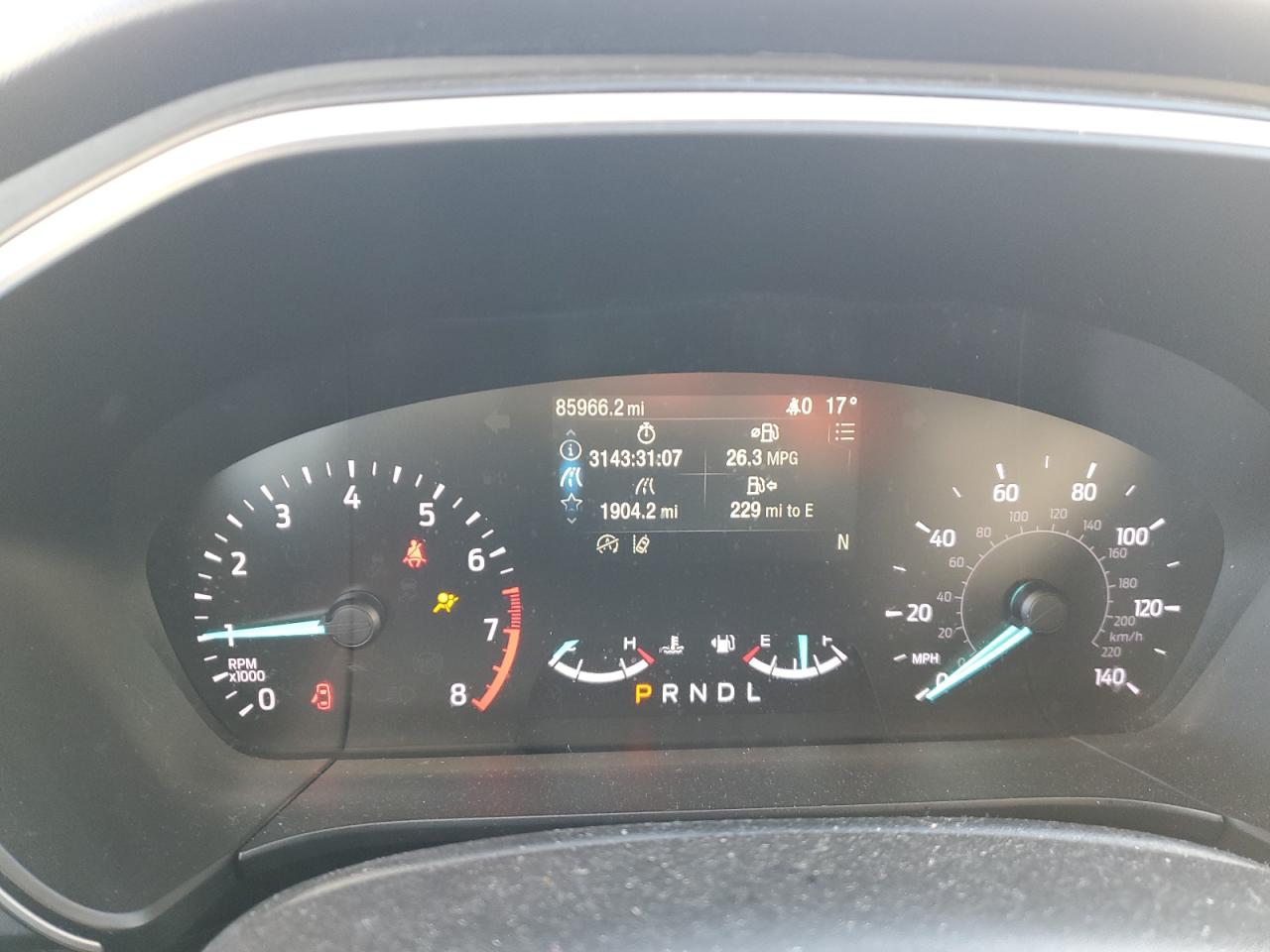 2020 Ford Escape VIN 1FMCU0G63LUC27946 Copart auction photo, rear end damage thumbnail 9