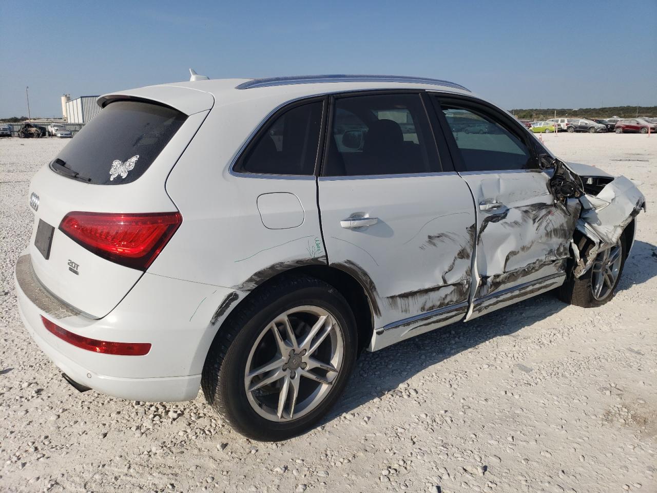 2016 Audi Q5 VIN WA1L2AFP8GA124761 Copart auction photo, all over damage thumbnail 3