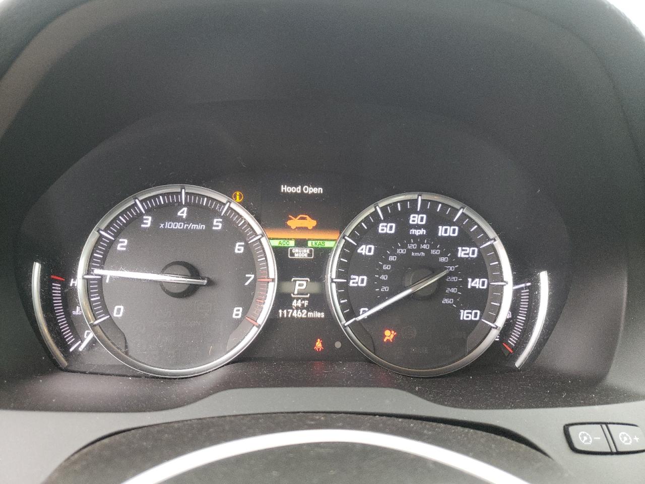2020 Acura MDX VIN 5J8YD4H5XLL018184 Copart auction photo, front end / side damage thumbnail 9