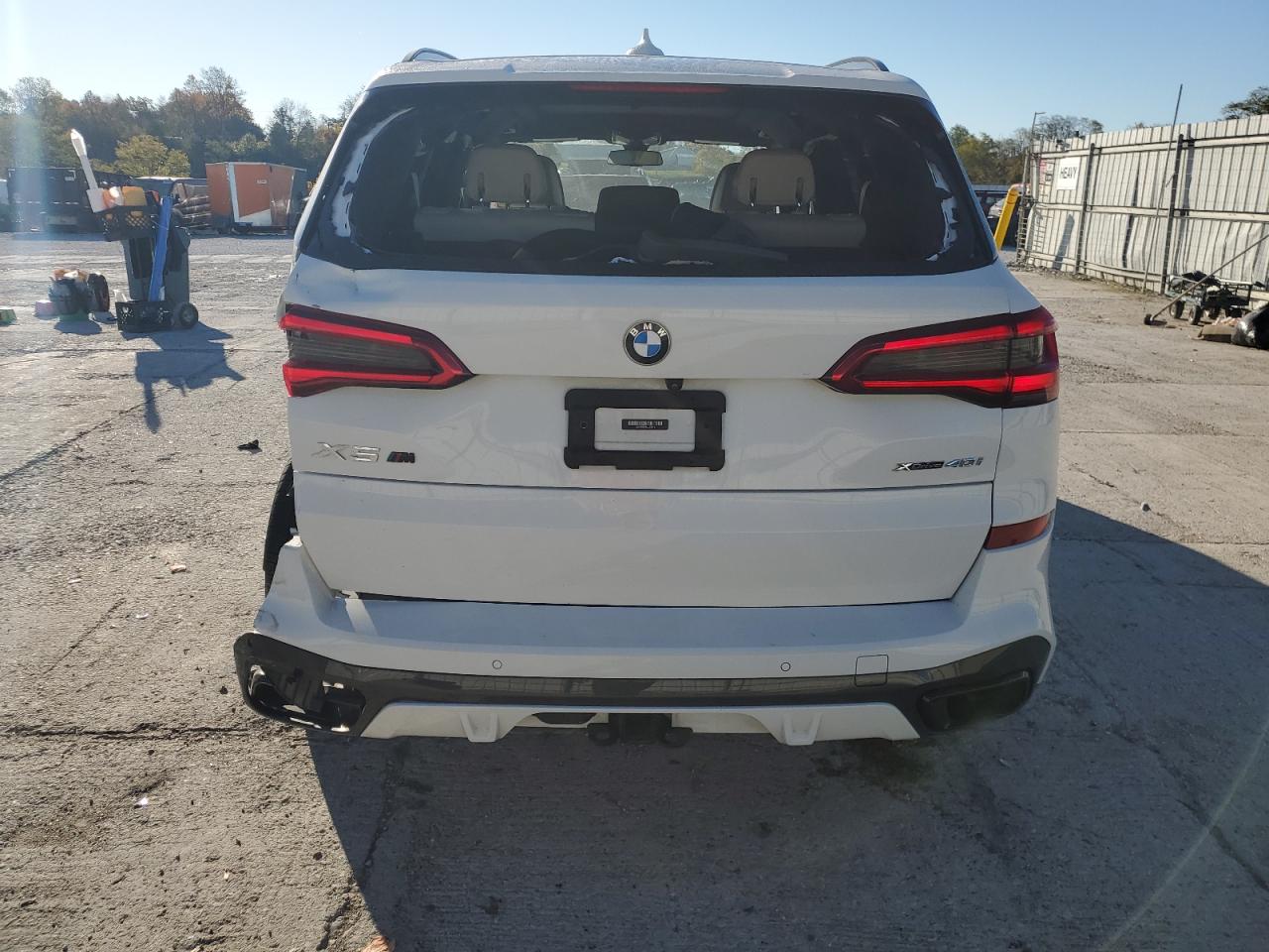 2020 BMW X5 VIN 5UXCR6C06LLL76611 Copart auction photo, all over damage thumbnail 6
