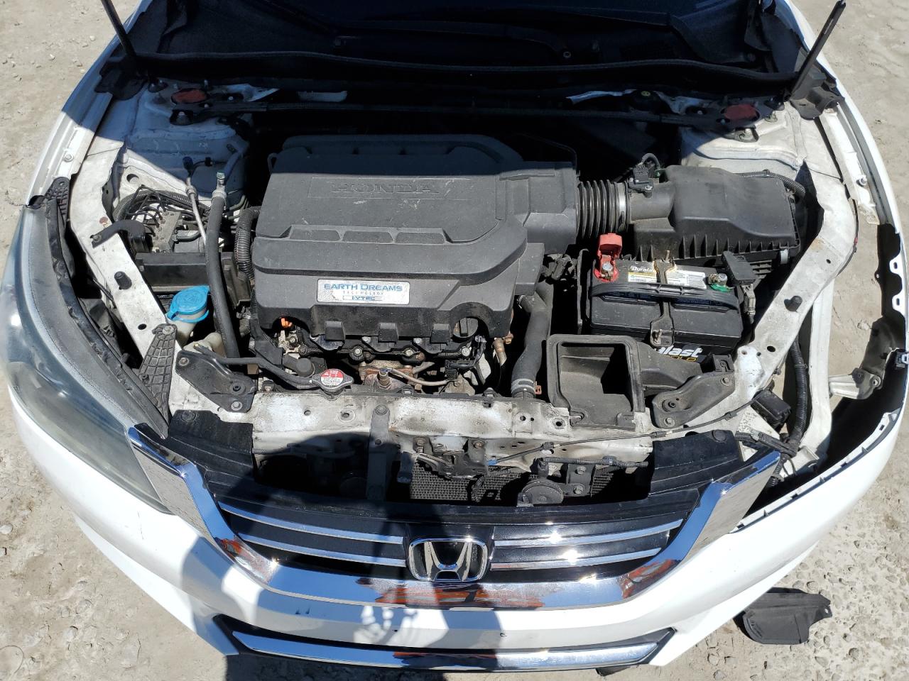 2015 Honda Accord VIN 1HGCR3F81FA003690 Copart auction photo, undercarriage / front end damage thumbnail 11
