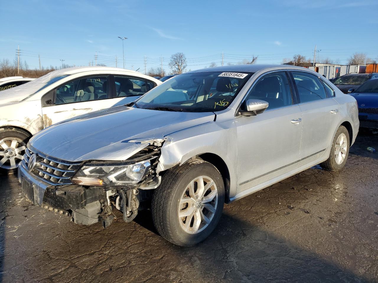 2017 Volkswagen Passat VIN 1VWAT7A37HC054237