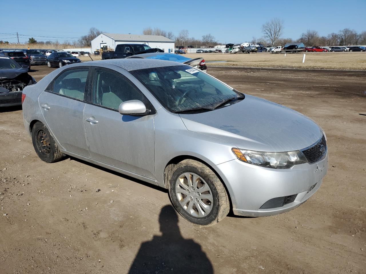2012 KIA Forte VIN KNAFT4A22C5571955 Copart auction photo, front end damage thumbnail 4