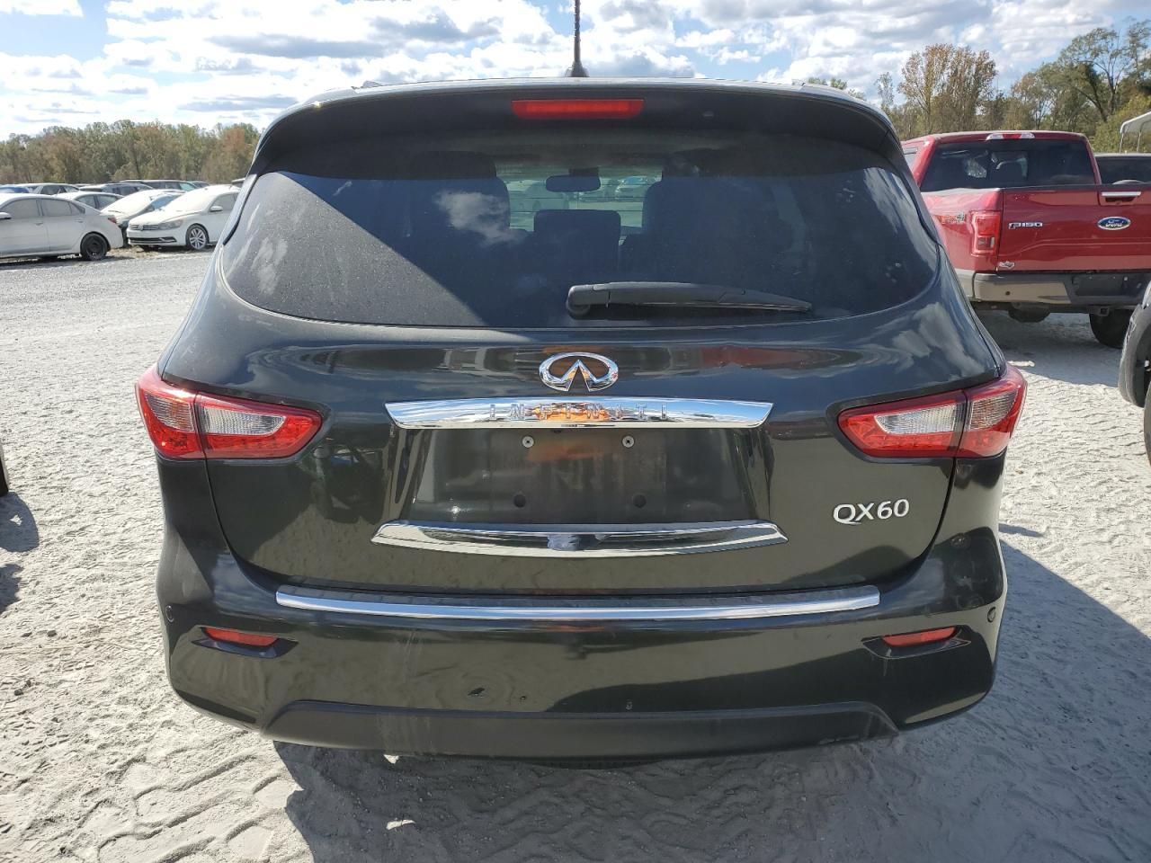2014 Infiniti QX60 VIN 5N1CL0MM9EC521284 Copart auction photo, front end damage thumbnail 6