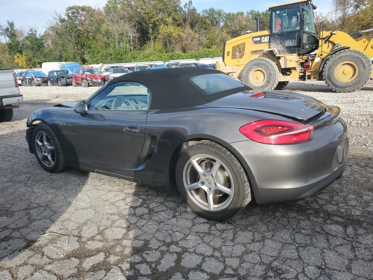 2013 Porsche Boxster VIN WP0CA2A86DS114296 Copart auction photo, front end damage thumbnail 2